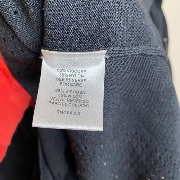 One A Cold Shoulder Long Sleeve Laser cut Top - Picture 5 of 5